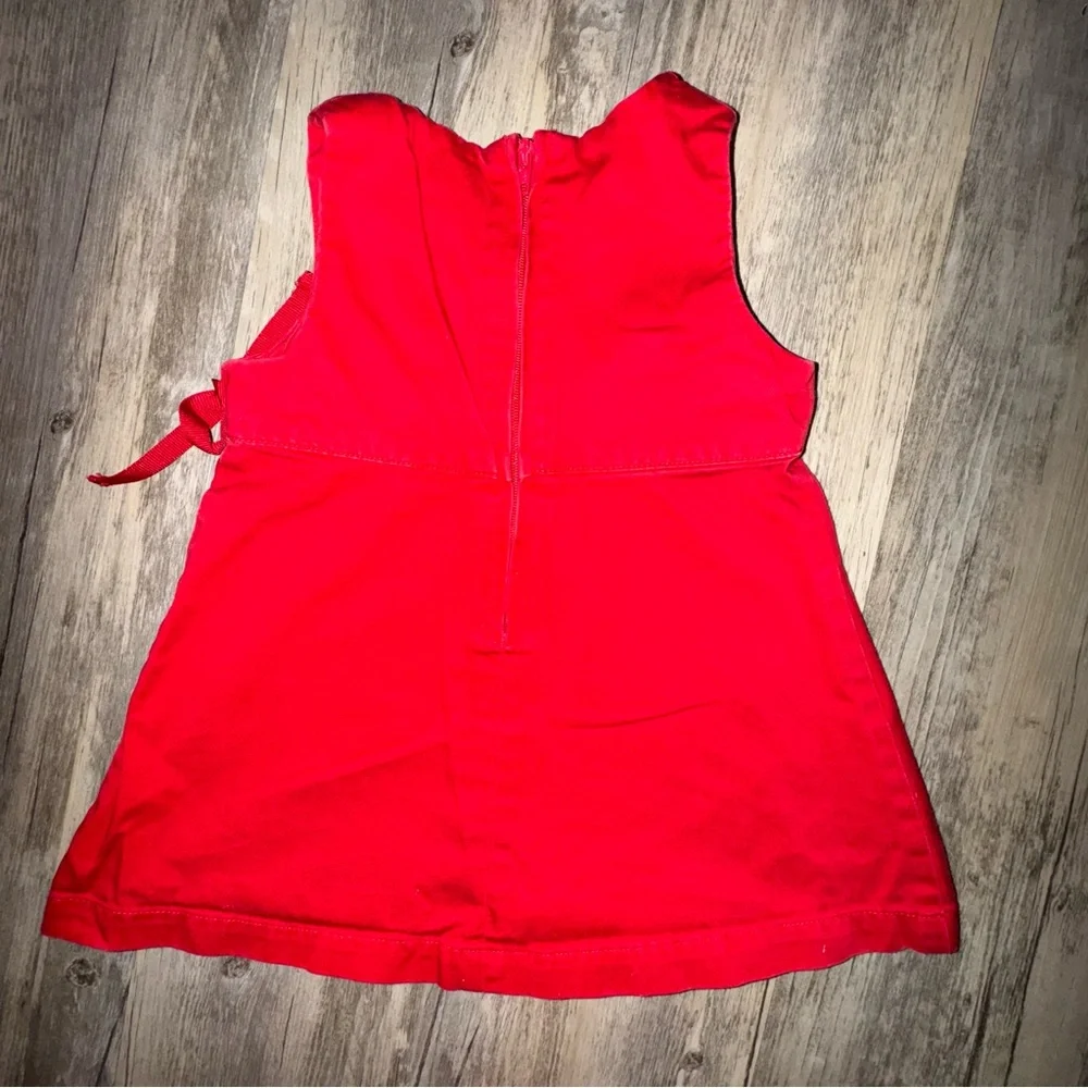 Ralph Lauren Red Kids Wrap Dress
